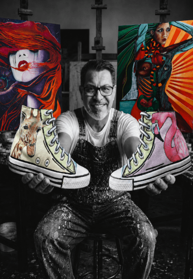 Canvas Sneaker Design Lab: Six-Session Wearable Art Course