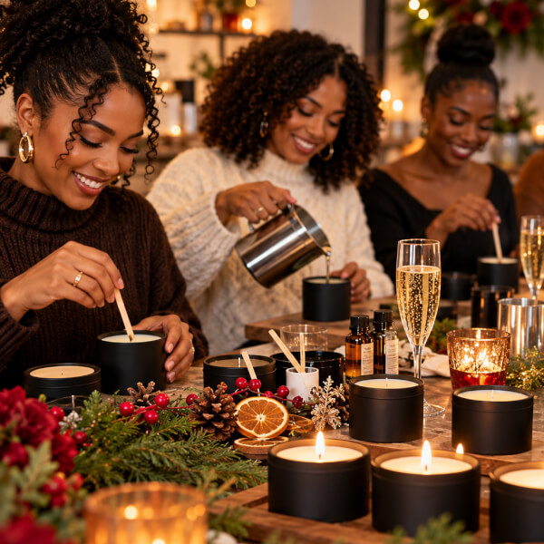 Fall and Holiday Candle Making Trio Class - PRIVATE New York City ...