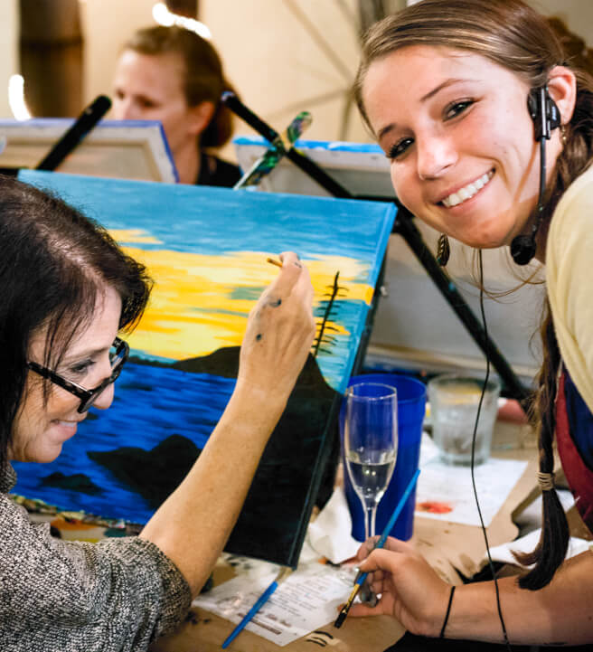 Paint and Sip Class in Escondido San Diego | Gifts | ClassBento