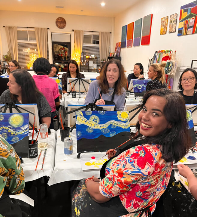 Paint and Sip Experience San Francisco | Gifts | ClassBento