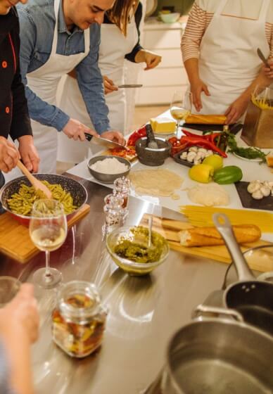 Italian Team Building Cooking Class Las Vegas | Events | ClassBento