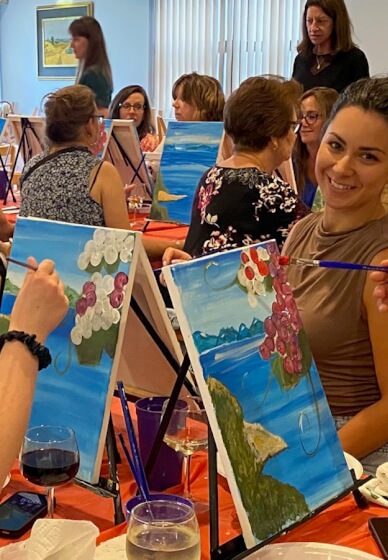 Paint and Sip Class New Jersey | Events | ClassBento