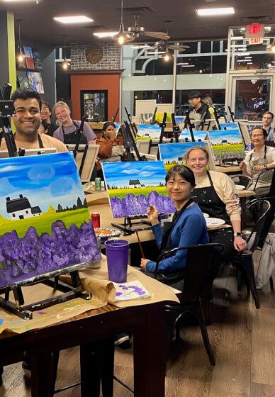 Paint and Sip Class New Jersey | Events | ClassBento