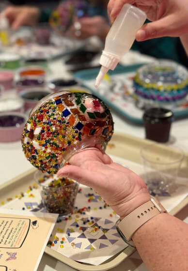 Traditional Mosaic Lamp Making Class in Florence Cincinnati | ClassBento